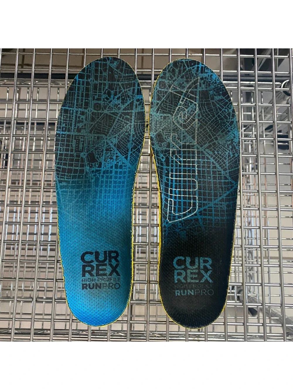 Hoka One One Bondi 6 Wide Running Shoes Womens Size 9.5 D Blue 1019272 MIDP